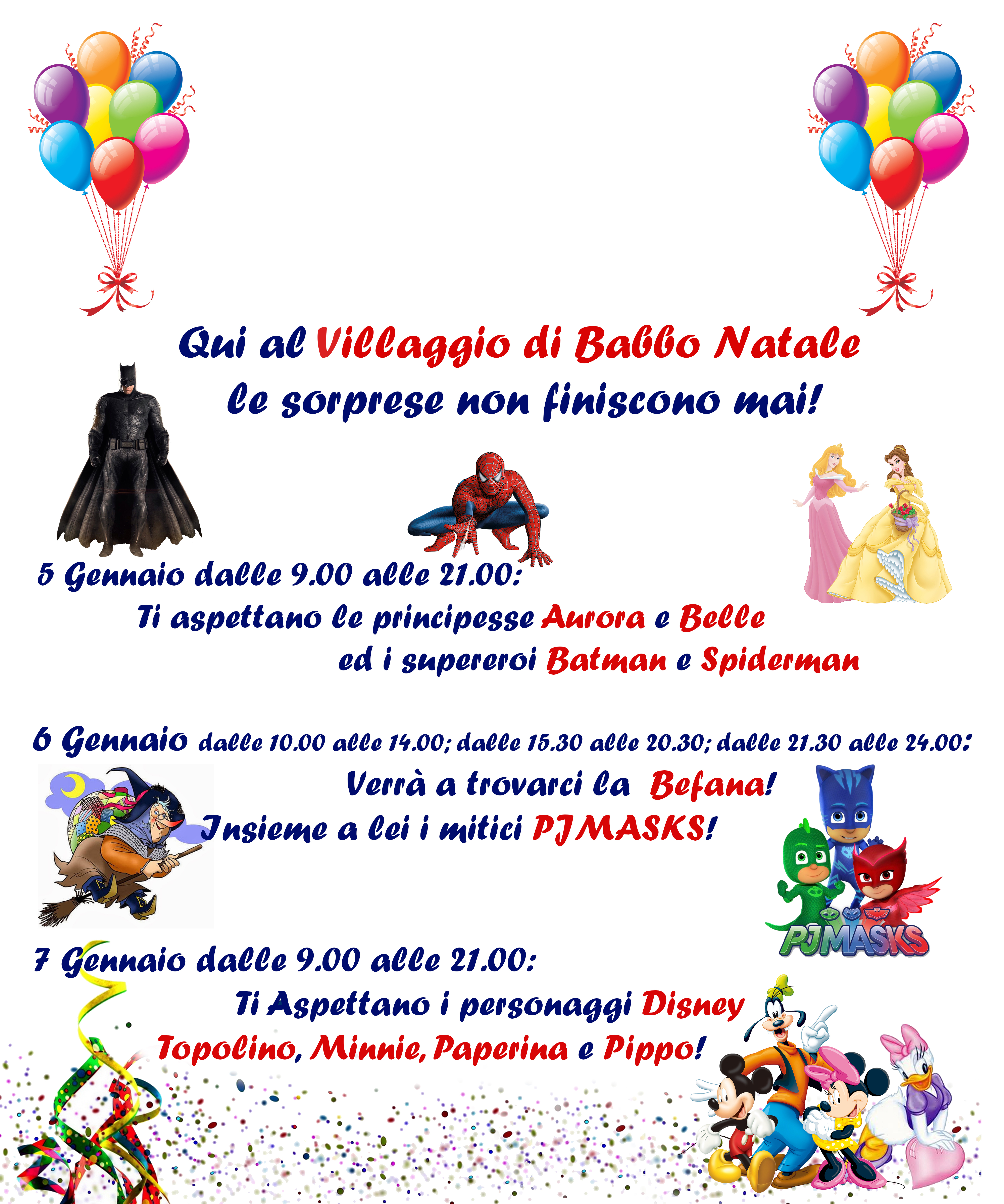 Mappa Di Babbo Natale.Forum Palermo Eventi Di Gennaio Al Villaggio Di Babbo Natale